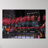 Rockefeller Center Ice Skating Rink NYC Fotografía
