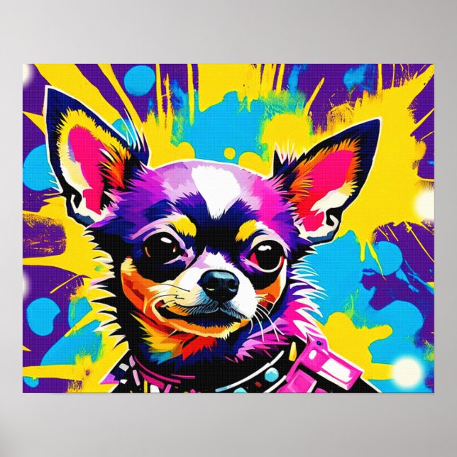 PÓSTER ROCKER CHIHUAHUA 2 (Frente)