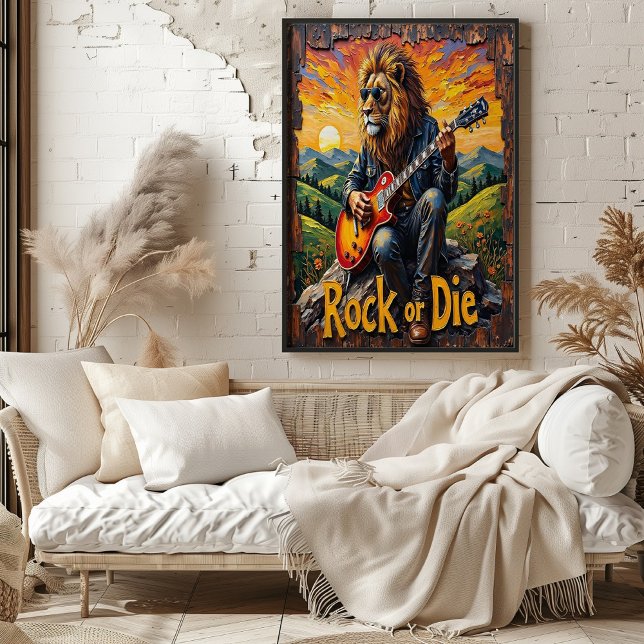 Póster Rockero del valle: Solo del atardecer (Subido por el creador)