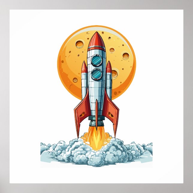 Póster rocket (Frente)