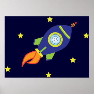 Póster Rocketship