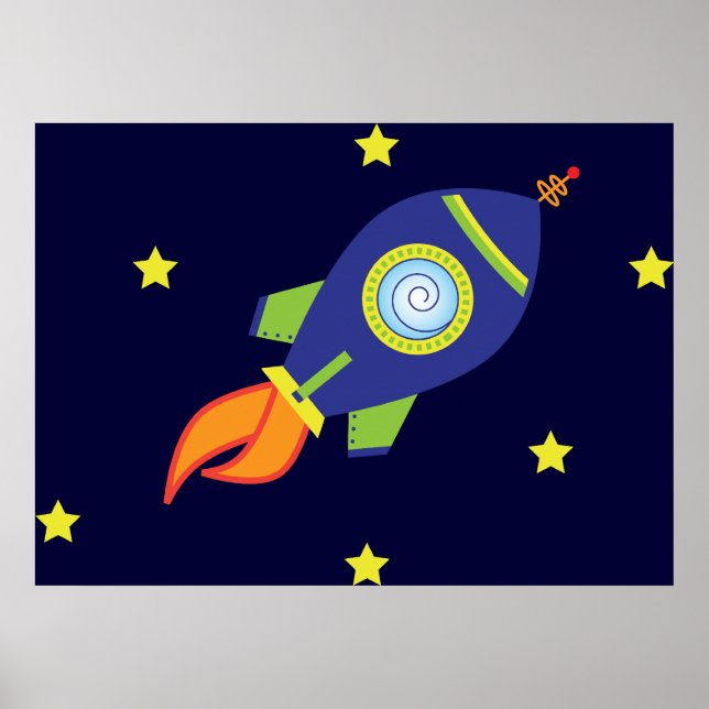 Póster Rocketship (Frente)