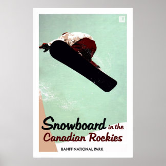 Póster Rockies de Canadá