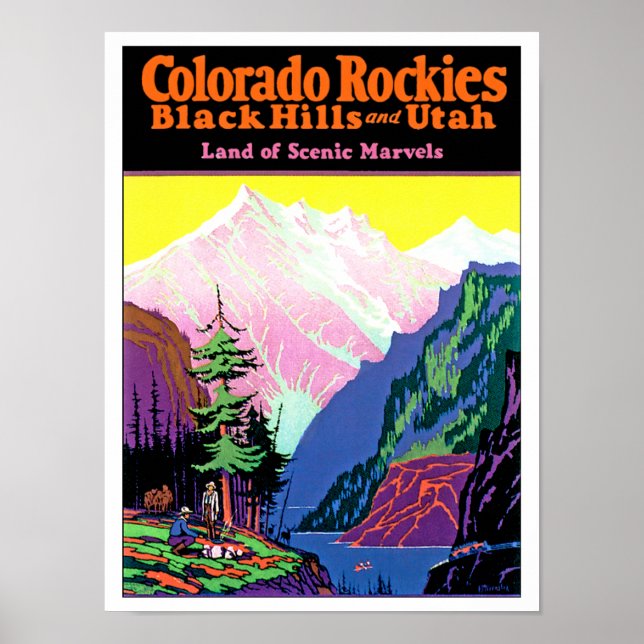 Póster Rockies de Colorado (Frente)