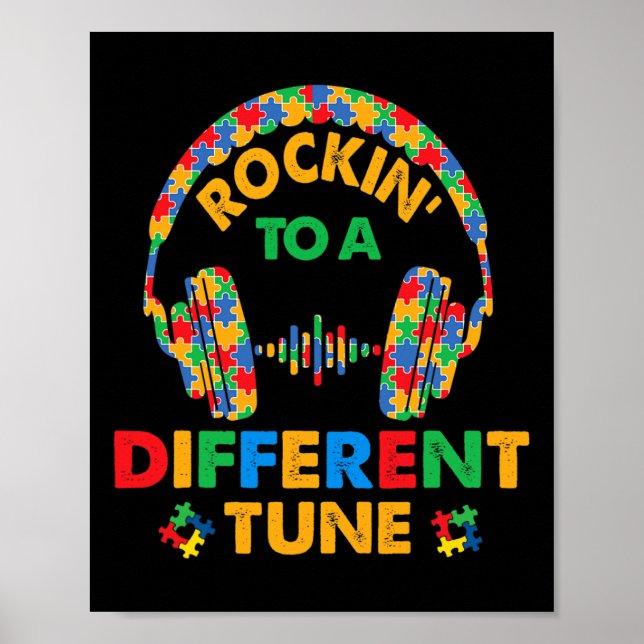 Póster Rockin' A Otro Tune Awareness Kid (Frente)