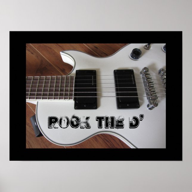 Póster Rockin Guitar (Frente)