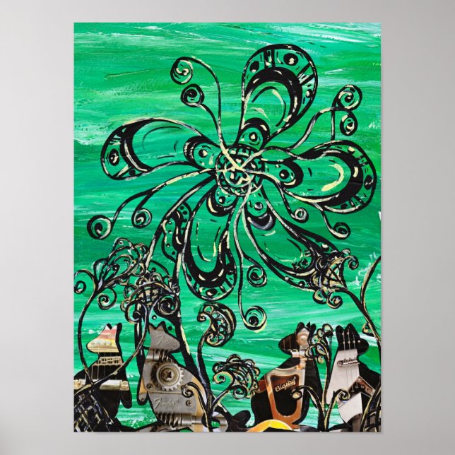 Póster Rockin Roos Print (Frente)