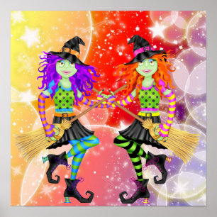 Póster Rockin' Witches - SRF