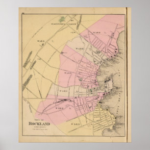 Póster Rockland, Maine