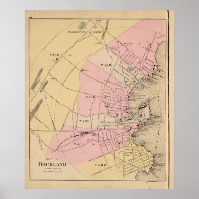 Póster Rockland, Maine (Frente)