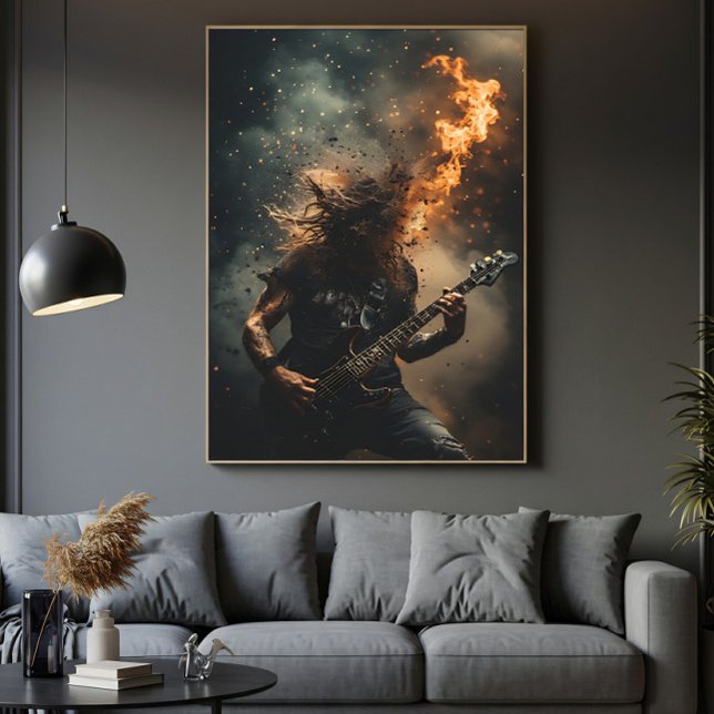 Póster Rockstar Flames (Subido por el creador)