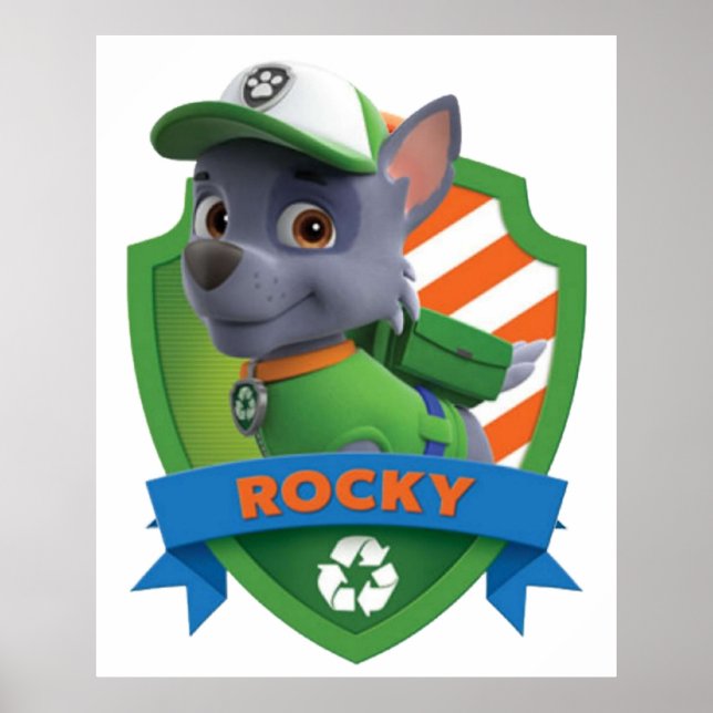 Póster Rocky (Frente)