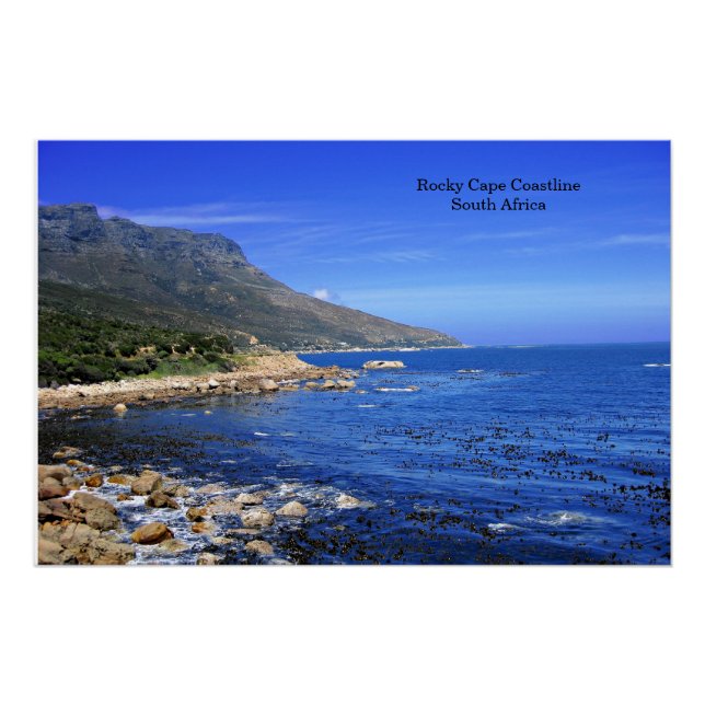 Póster Rocky Cape Coastline, Sudáfrica, (Anverso)