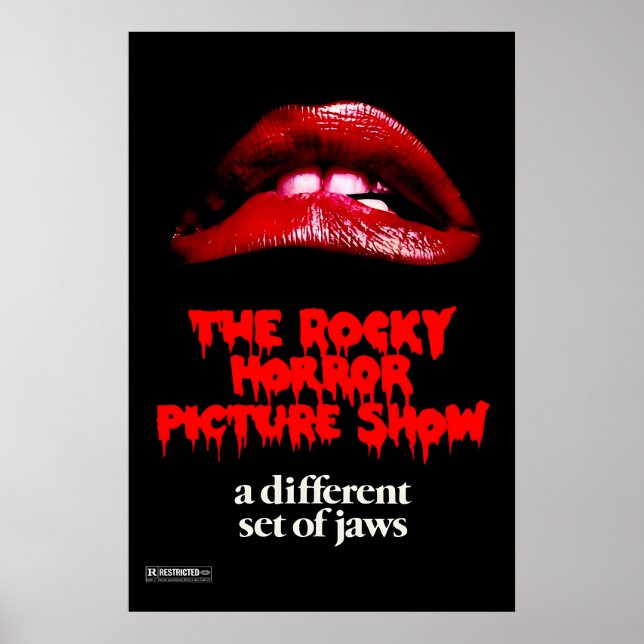 Póster Rocky Horror Picture Show 1975 Vintage Movie (Frente)