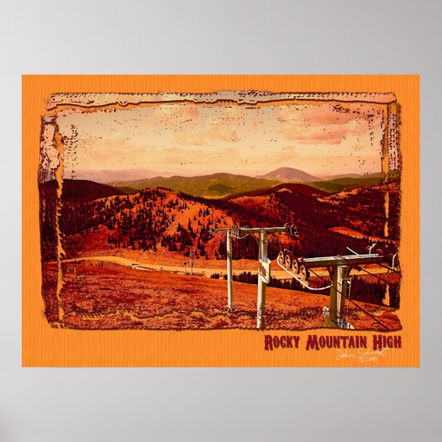 Póster Rocky Mountain High (Frente)