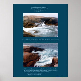 Póster Rocky Shore