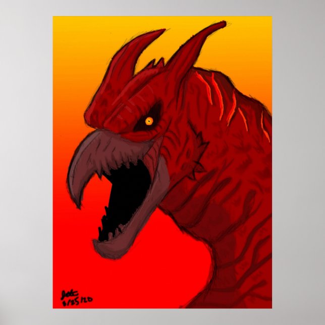 Póster Rodan (Frente)