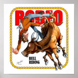 Póster Rodeo Bull Rider