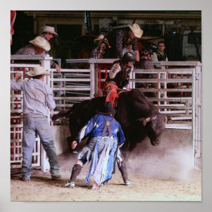 PÓSTER RODEO: CORRIENTE DE TORO