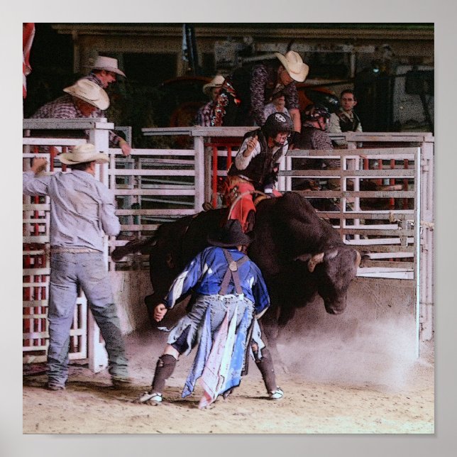 PÓSTER RODEO: CORRIENTE DE TORO (Frente)