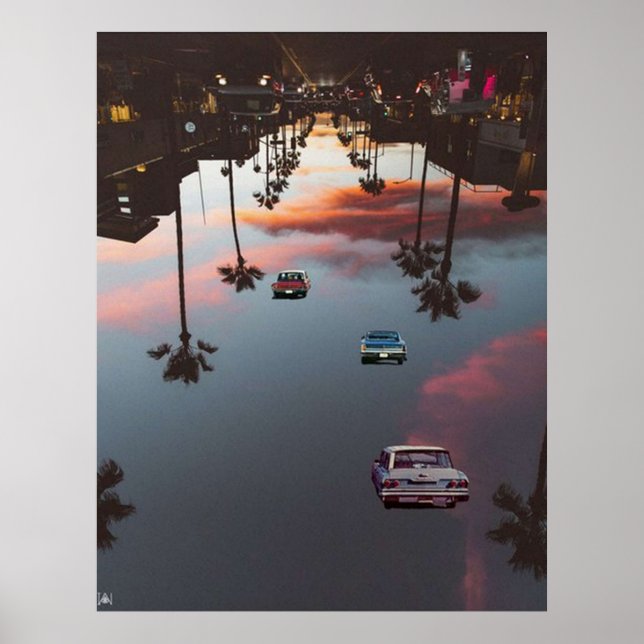 Póster Rodeo Drive beverly Hills (Frente)