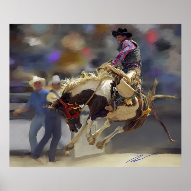 Póster Rodeo - Jinete de montura - Mad Max (Frente)