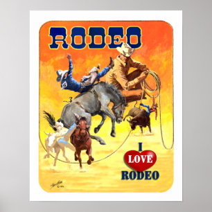 Póster Rodeo Montage