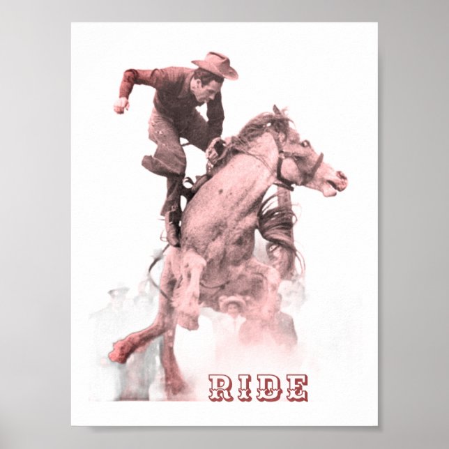 Póster Rodeo Ride (Frente)