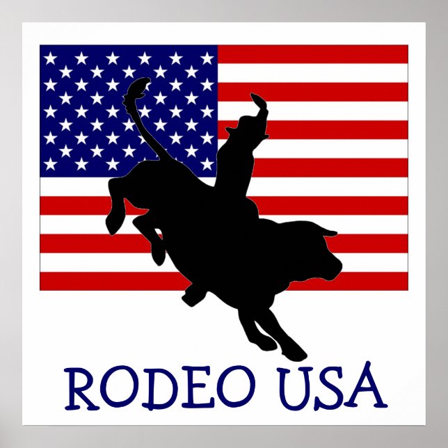 PÓSTER RODEO USA (Frente)