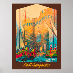 Póster Rodi Garganico, Italia