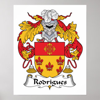Póster Rodrigues Family Crest