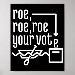 PÓSTER ROE ROE ROE TU VOTO 777