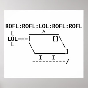 Póster ROFLcopter