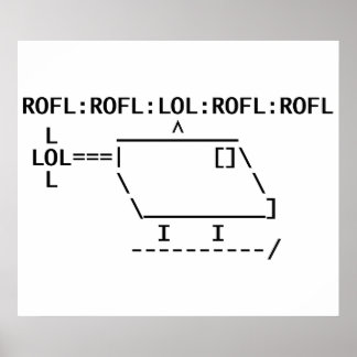 Póster ROFLcopter