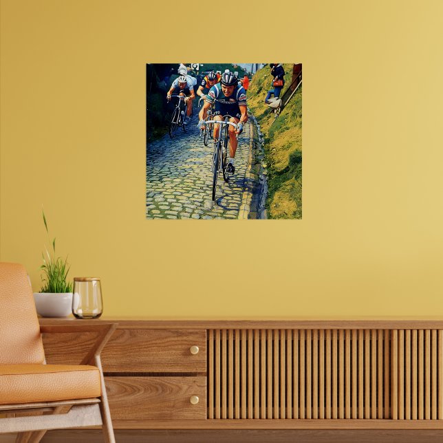 Póster Roger de Vlaeminck Tour de Flandes 1978  (Salón 2)