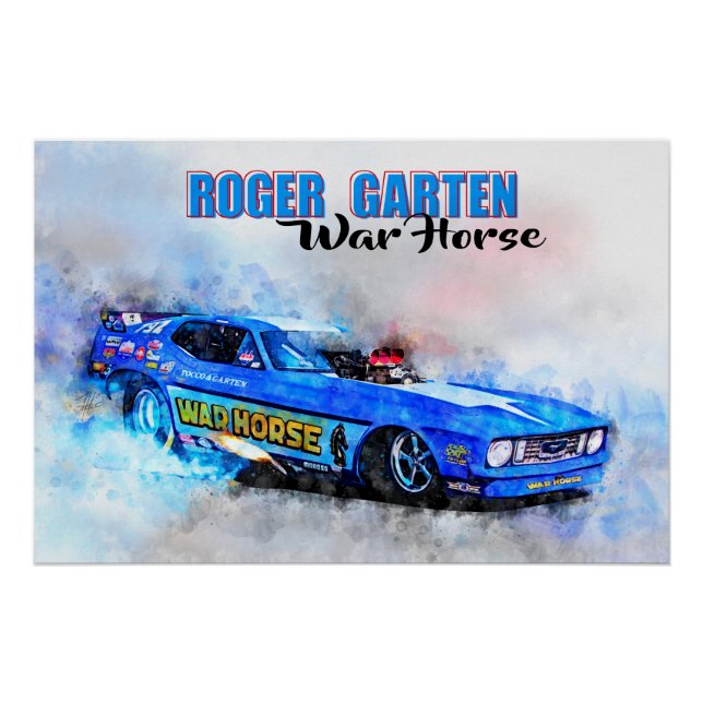 Póster Roger Garten War Horse (Anverso)