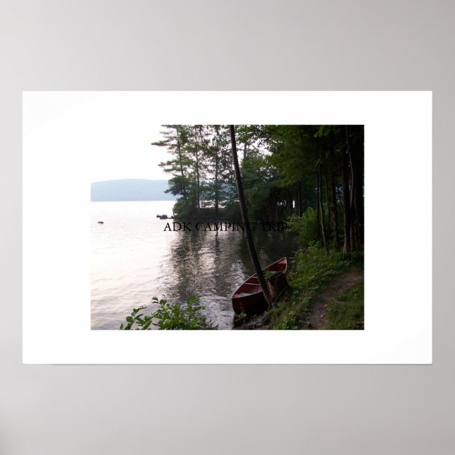 PÓSTER ROGERS ROCK LAKE GEORGE NY (Frente)