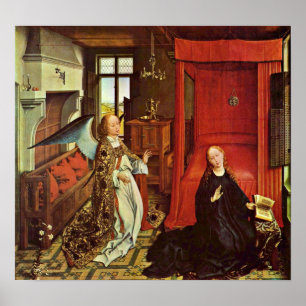 Póster Rogier van der Weyden - el anuncio