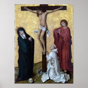 Póster Rogier van der Weyden La Crucifixión