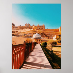 PÓSTER ROJA DE MURO