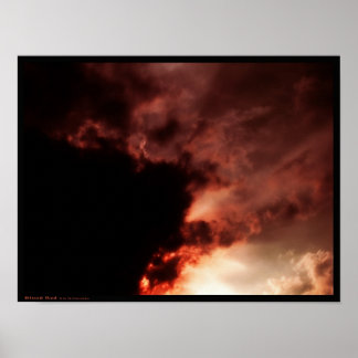 Póster Rojo de sangre