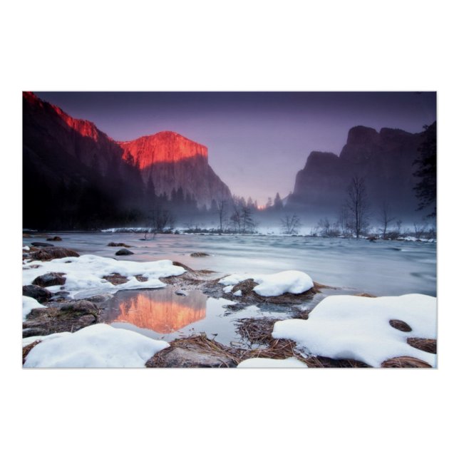 Póster Rojo omega (Anverso)