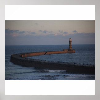 Póster Roker Pier Sunderland Print