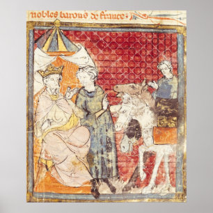 Póster Roland despedida a Charlemagne