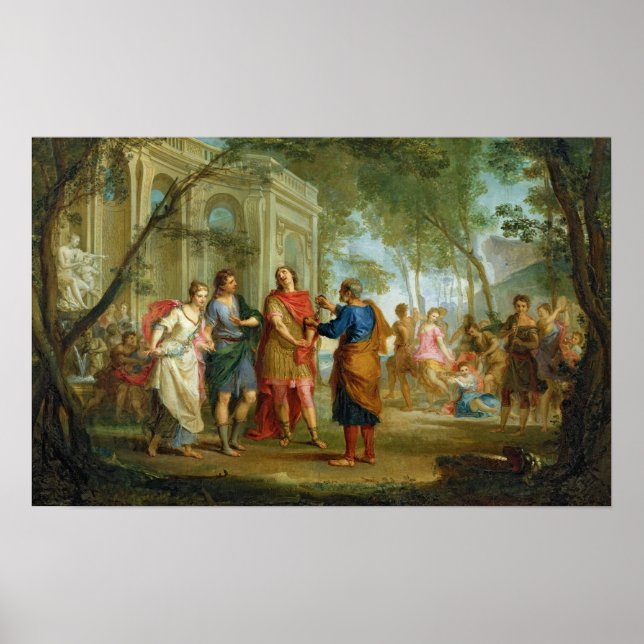 Póster Roland Learns of the Love of Angelica and Medoro (Frente)