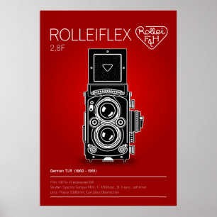 Póster Rolleiflex 2,8F
