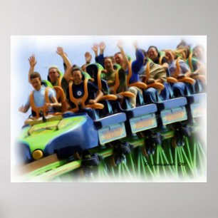 Póster Roller Coaster