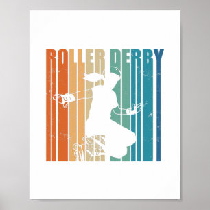 Póster Roller Derby