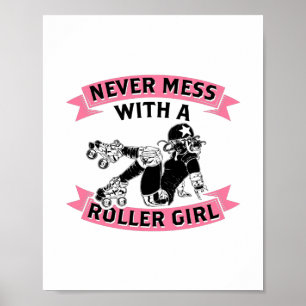Póster Roller Derby
