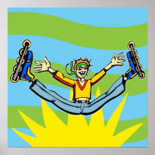 Póster Rollerbling